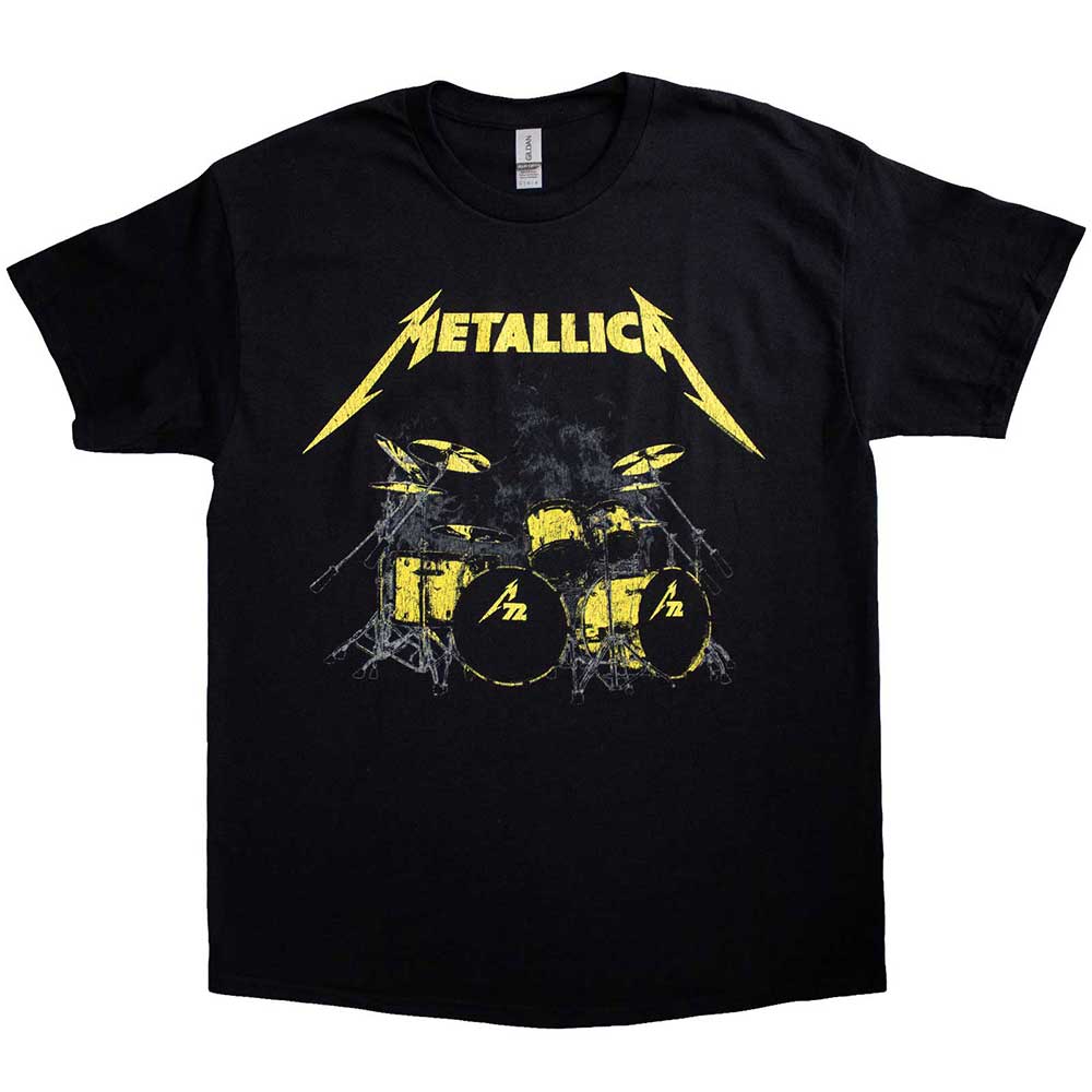 Metallica Unisex T-Shirt Ulrich M72 Kit Black (S)