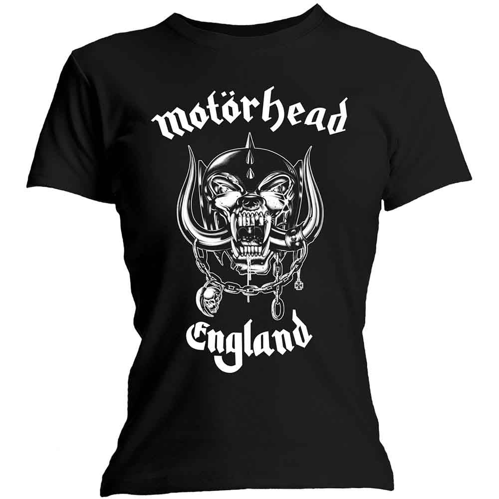 Motorhead Ladies T-Shirt England Black (XL)