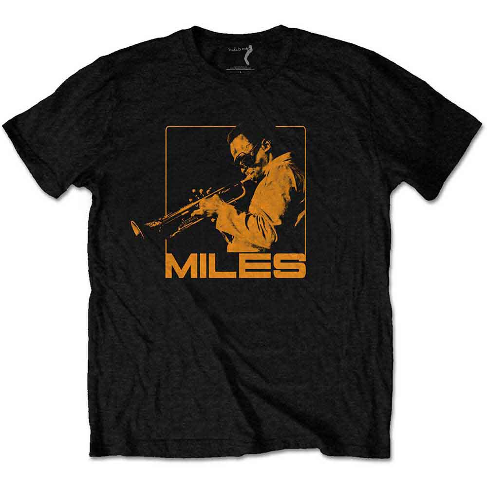 Miles Davis Unisex T-Shirt Blowin Black (S)