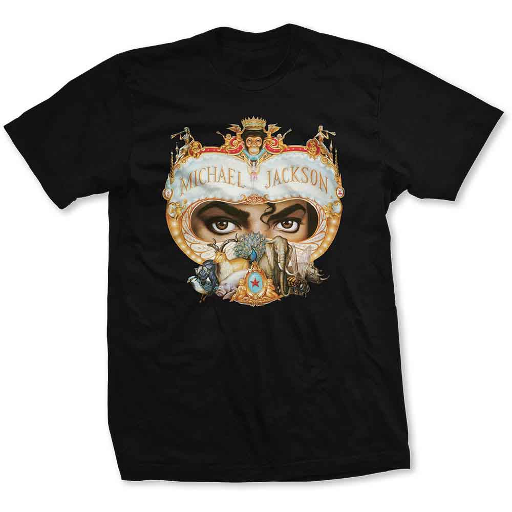 Michael Jackson Unisex T-Shirt Dangerous Black (XXL)