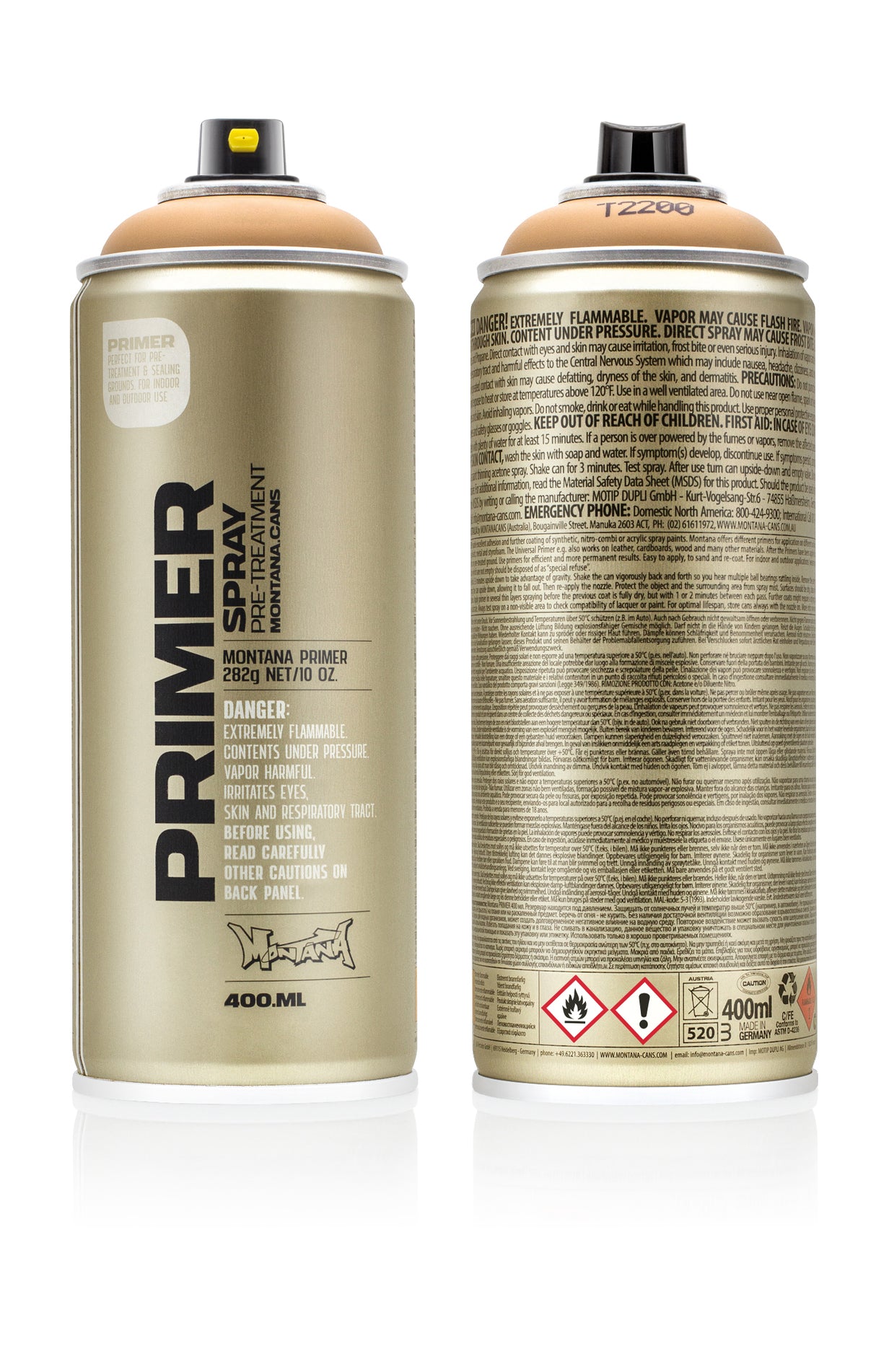 Montana TECH 400ml Spray POLYSTYRENE Primer (T2200)