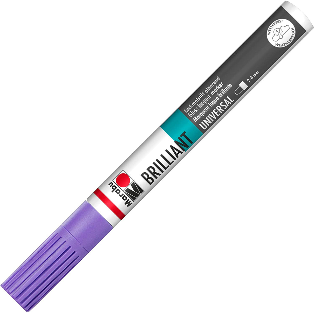 marabu brilliant painter marker pen lavender