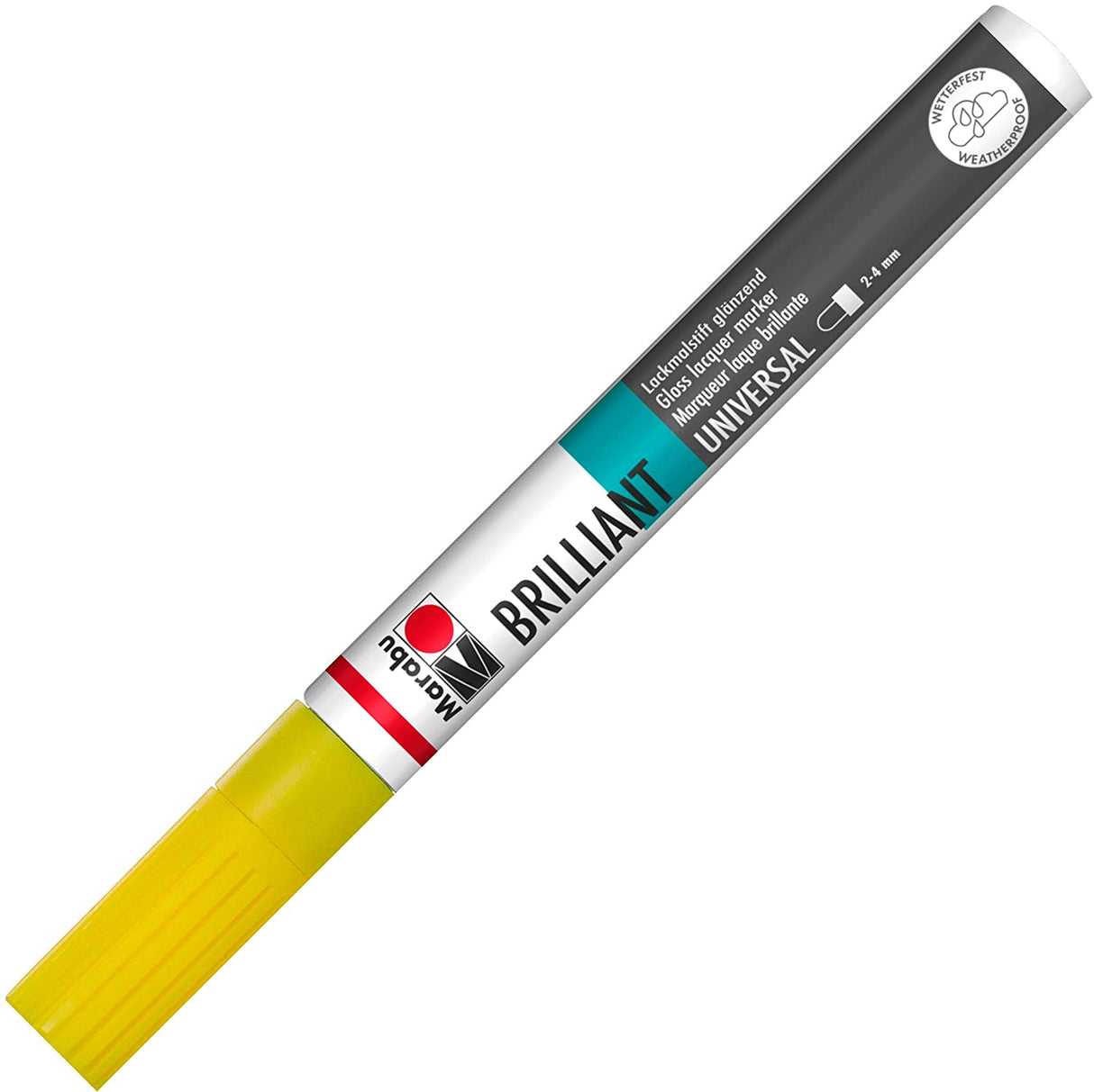 marabu brilliant painter marker pen sunshine yellow
