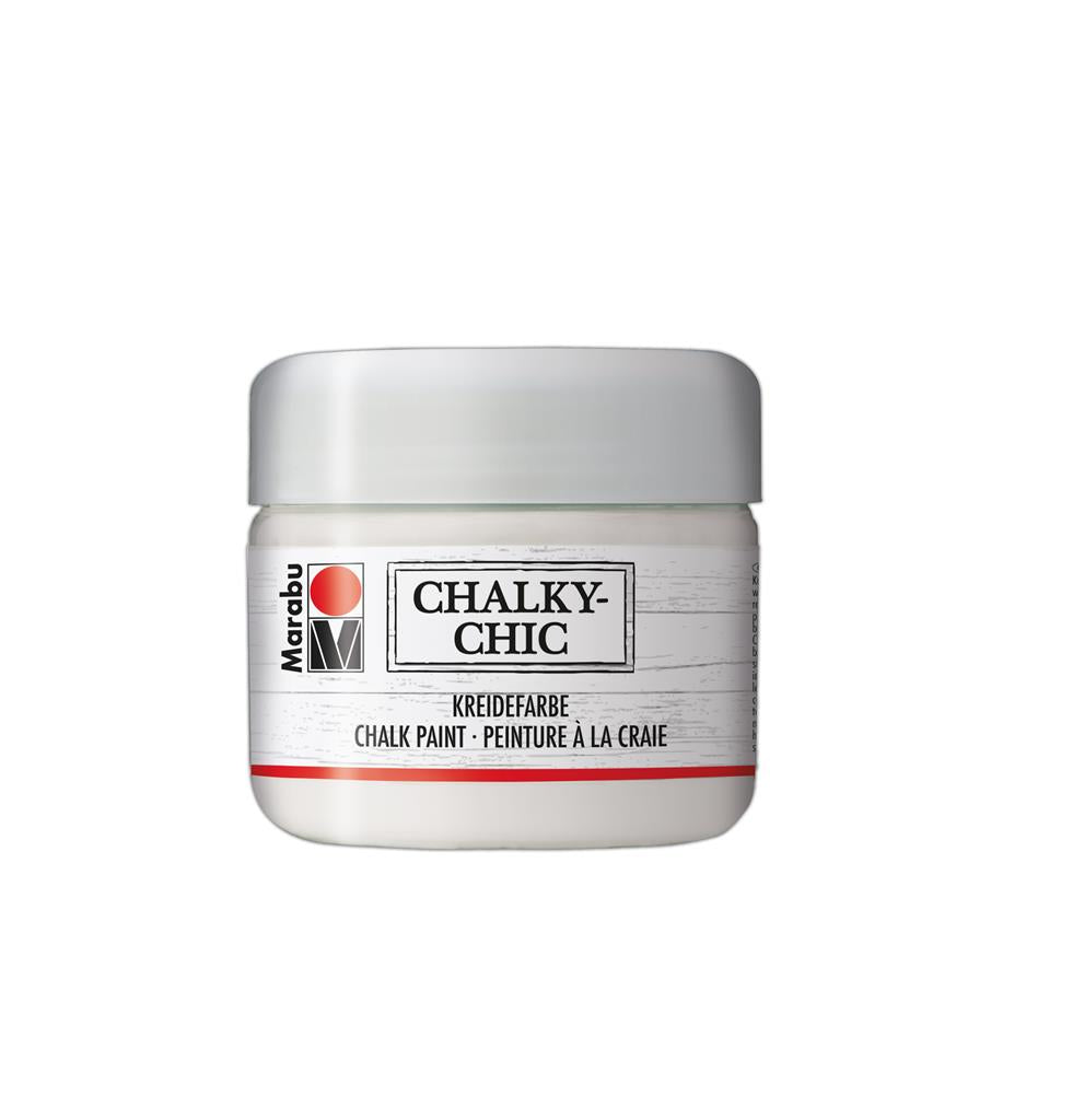 marabu chalky-chic paint edelweiss