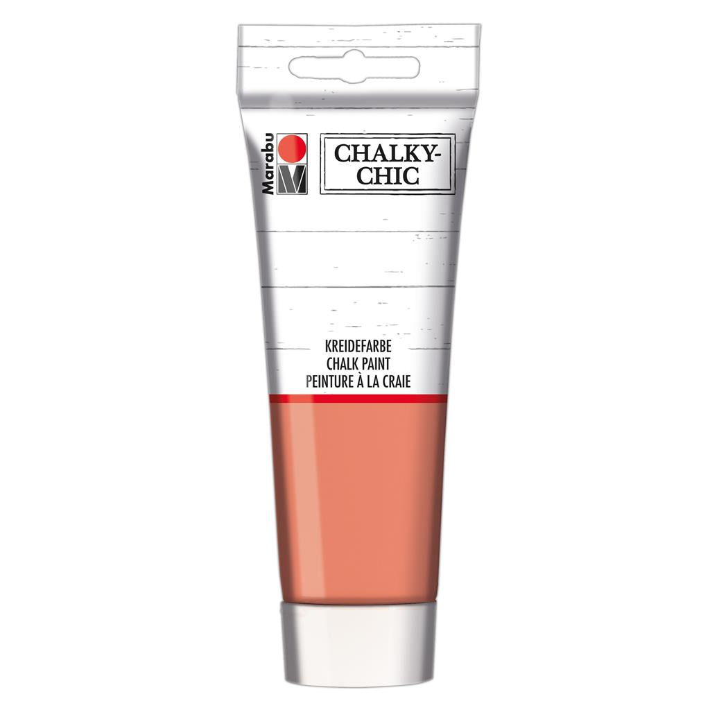 marabu chalky-chic paint salmon
