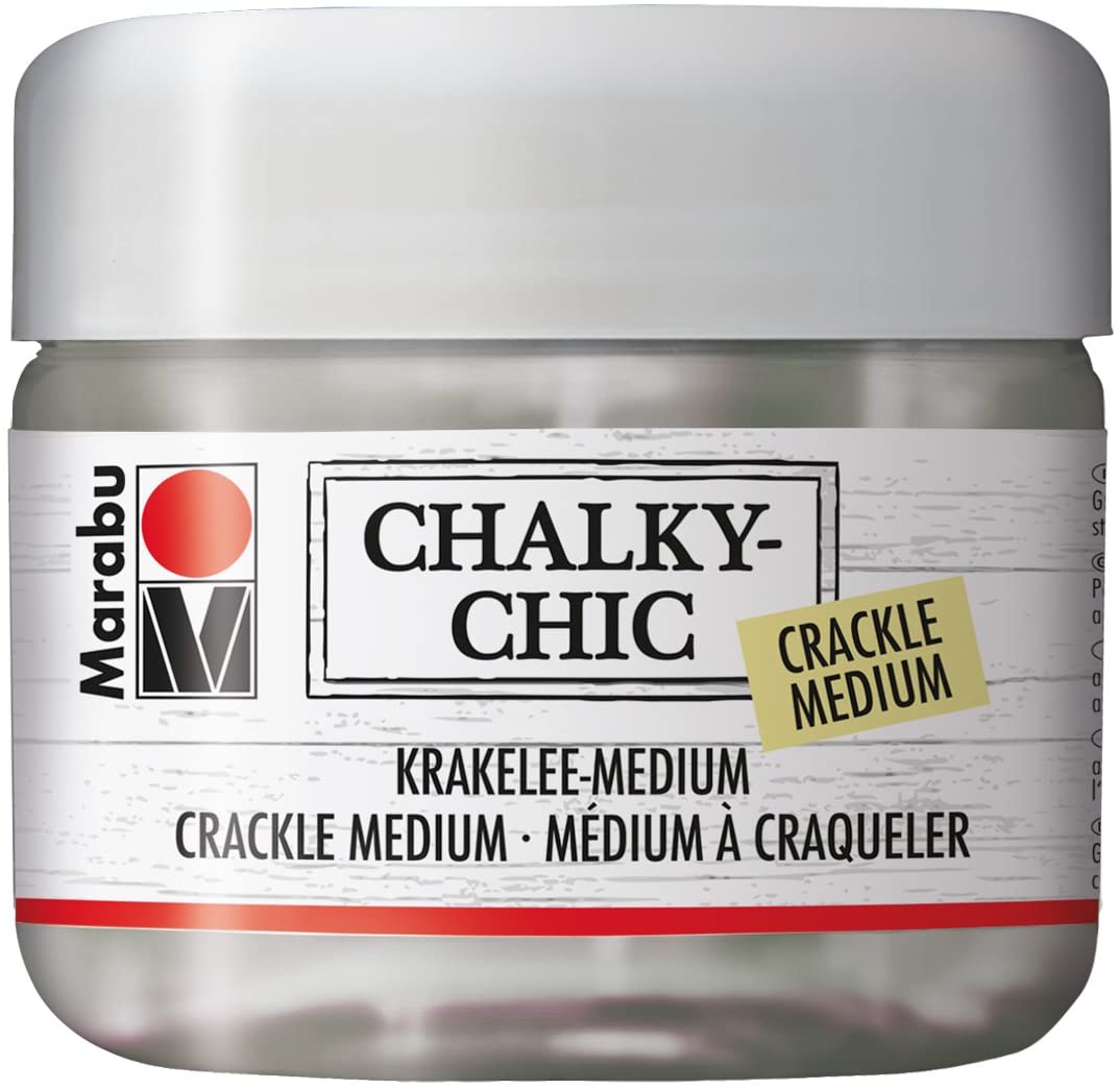 marabu chalky-chic paint crackle medium