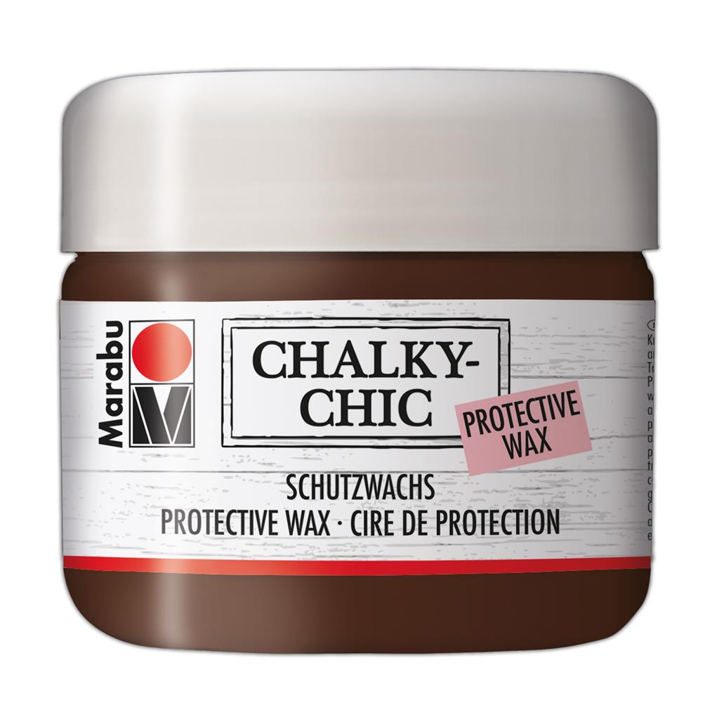 marabu chalky-chic protective patina brown