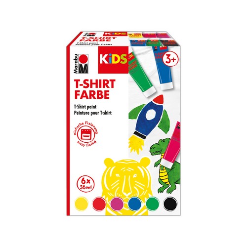 marabu kids t-shirt paint set