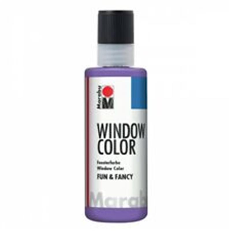 Marabu Window Colour Fun & Fancy - 80ml - Lavender