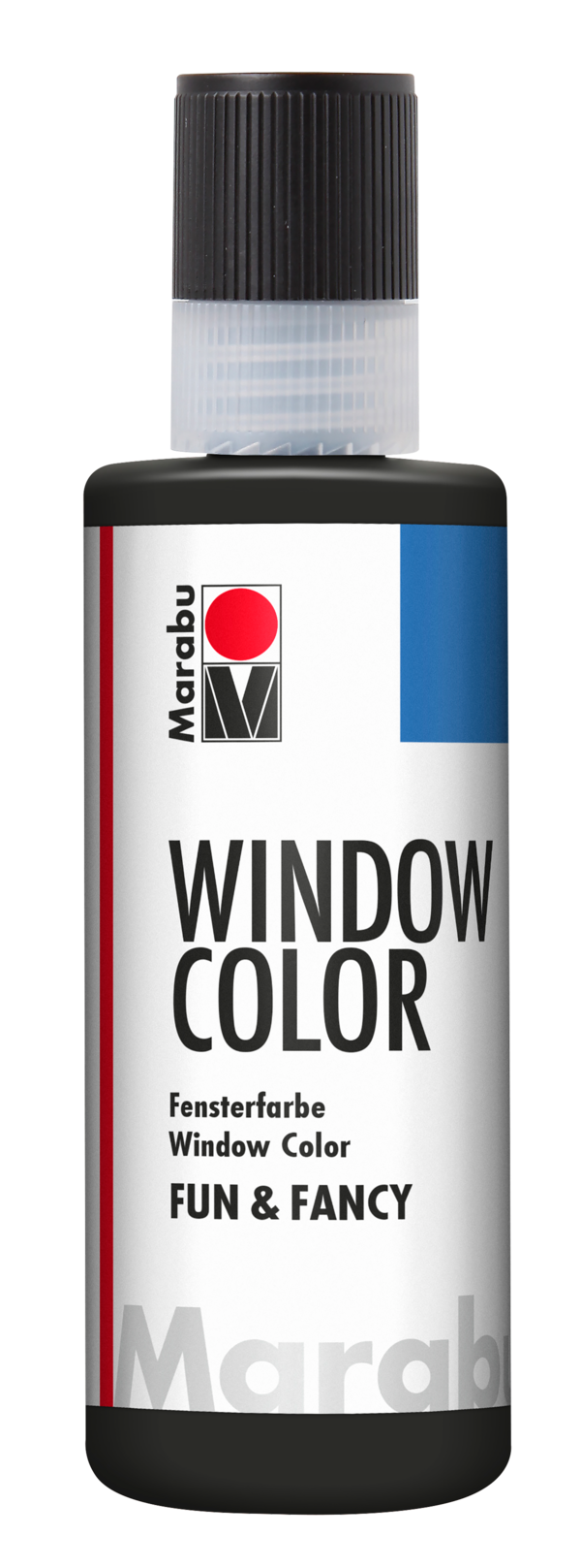 Marabu Window Colour Fun & Fancy - 80ml - Soft Outline Black