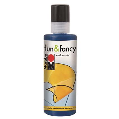 marabu window colour fun & fancy - 80ml parisian blue