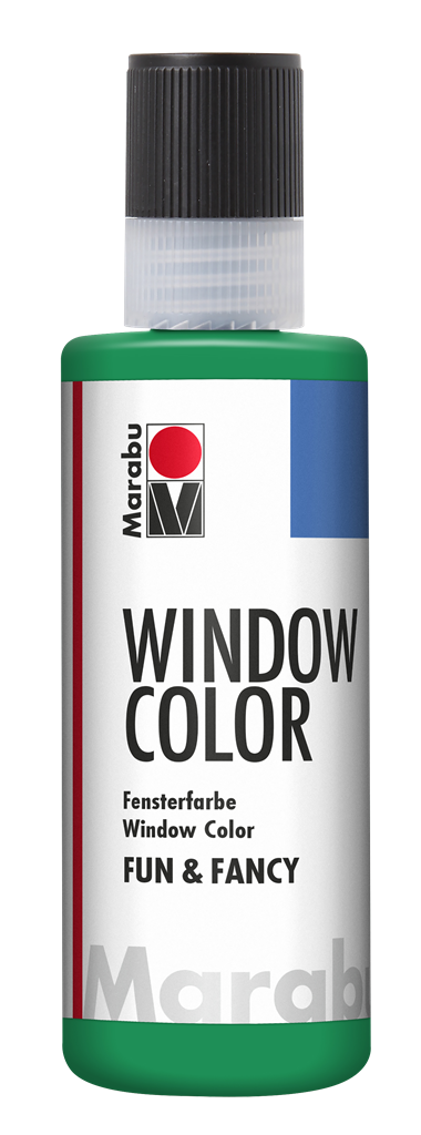 marabu window colour fun & fancy - 80ml rich green