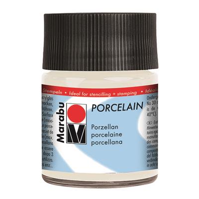 marabu porcelain paint white