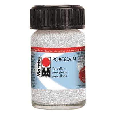 marabu porcelain effekte glitter white