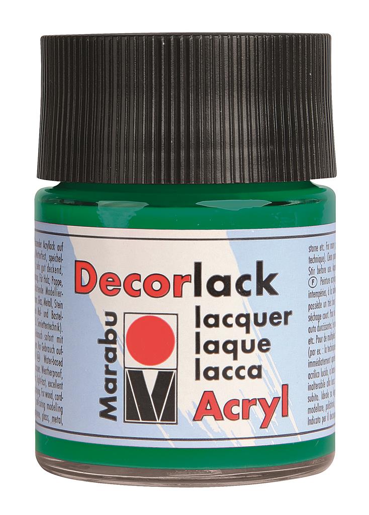 marabu decorlack acrylic paint rich green