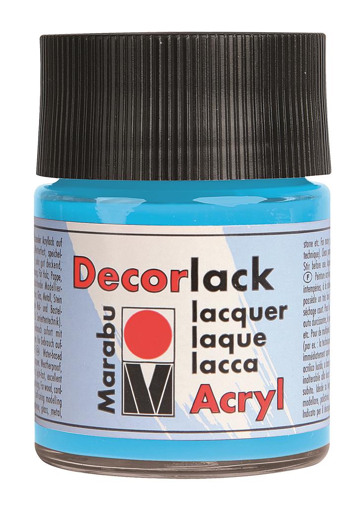 marabu decorlack acrylic paint light blue