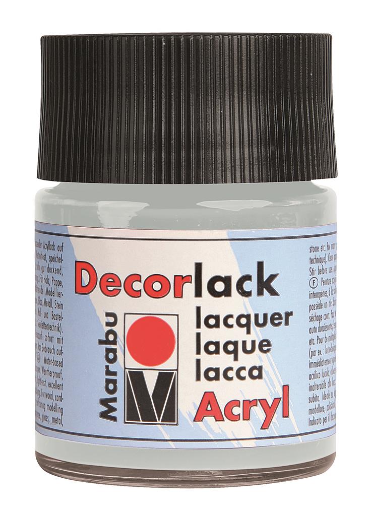 marabu decorlack acrylic paint metallic silver