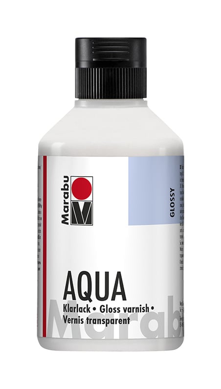 Marabu Aqua Clear Gloss Varnish 250ml