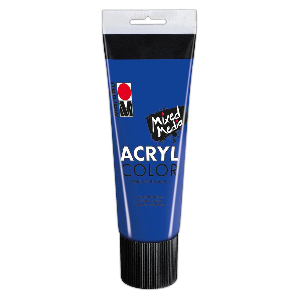 marabu acryl color acrylic paint dark ultramarine