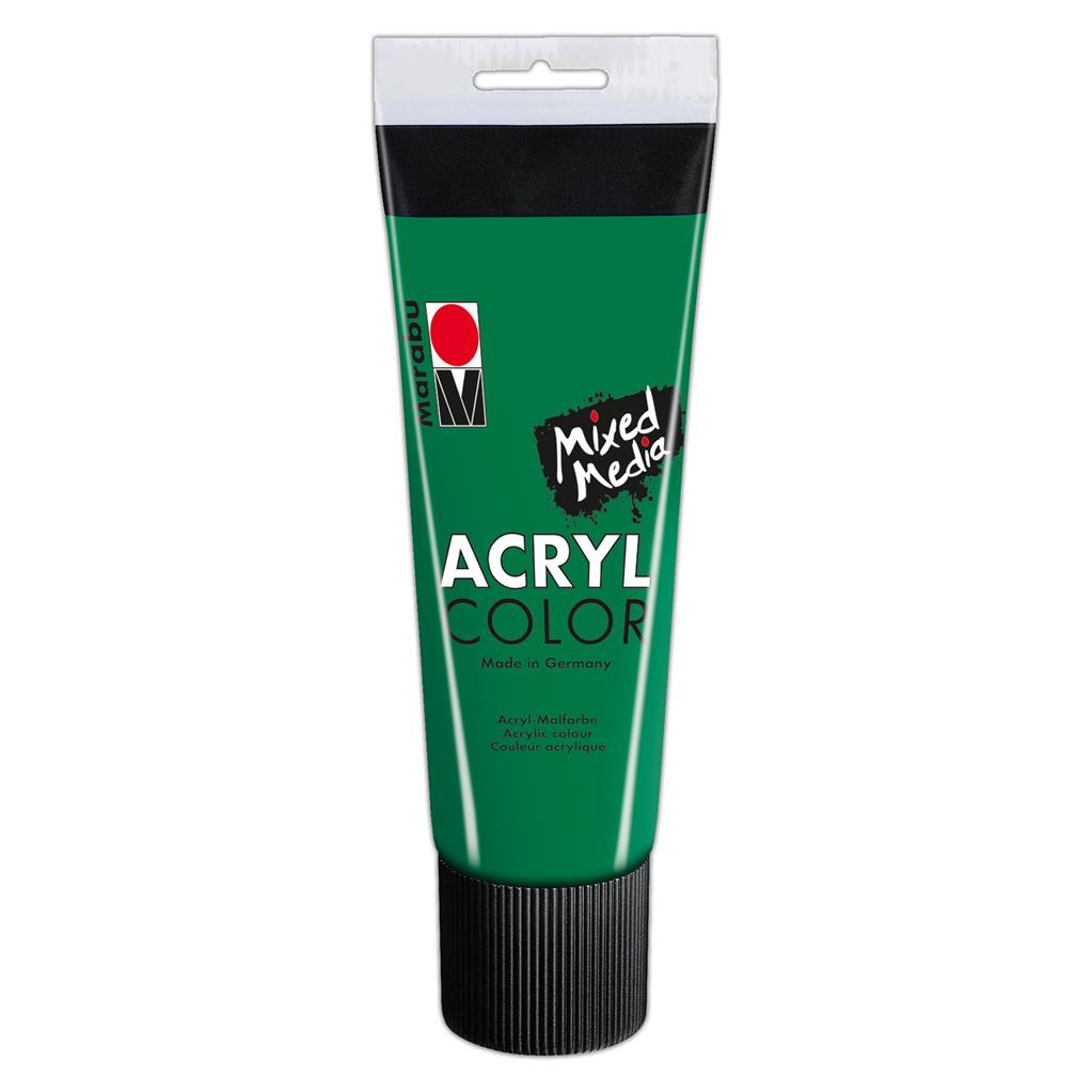 marabu acryl color acrylic paint rich green
