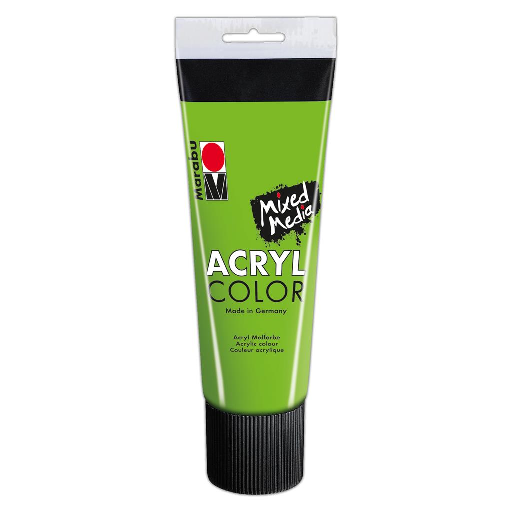 marabu acryl color acrylic paint leaf green