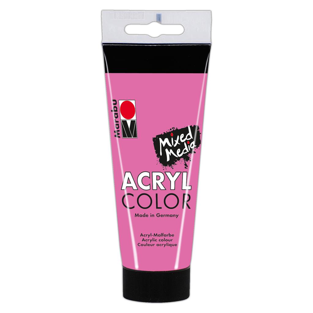 marabu acryl color acrylic paint rose pink