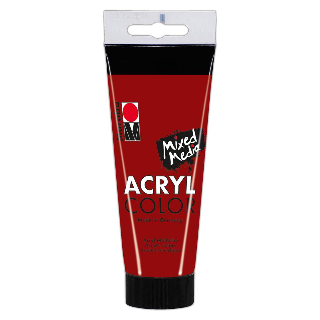 marabu acryl color acrylic paint ruby red