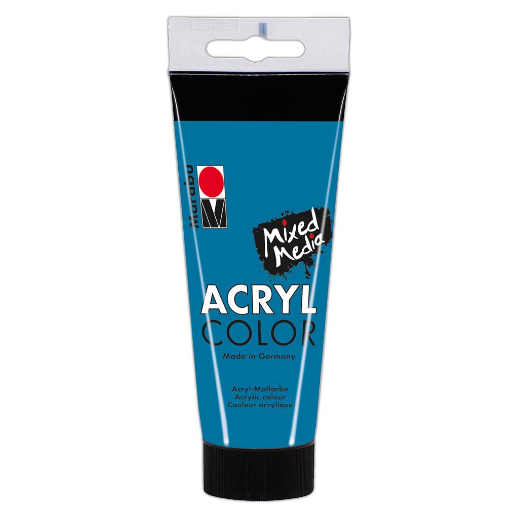 marabu acryl color acrylic paint cyan