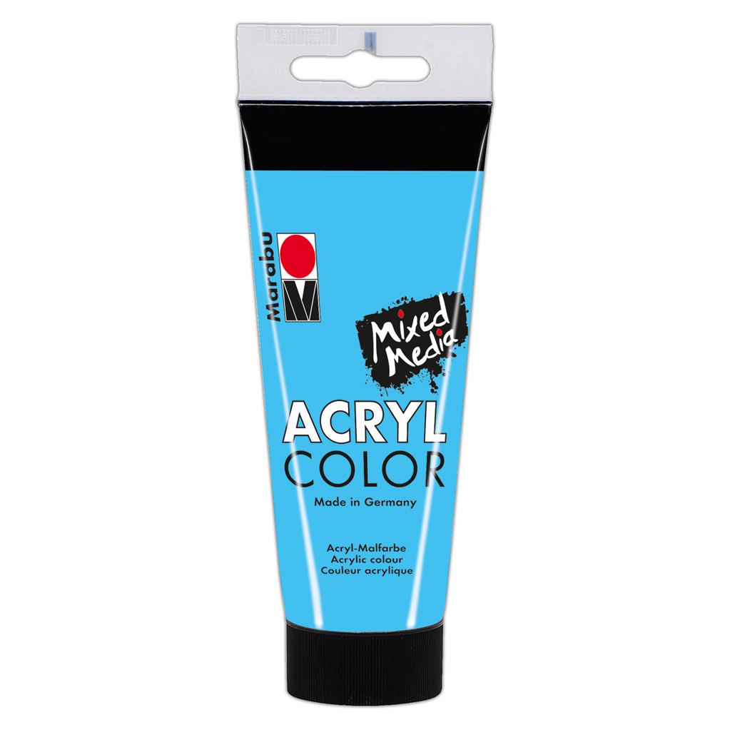 marabu acryl color acrylic paint light blue