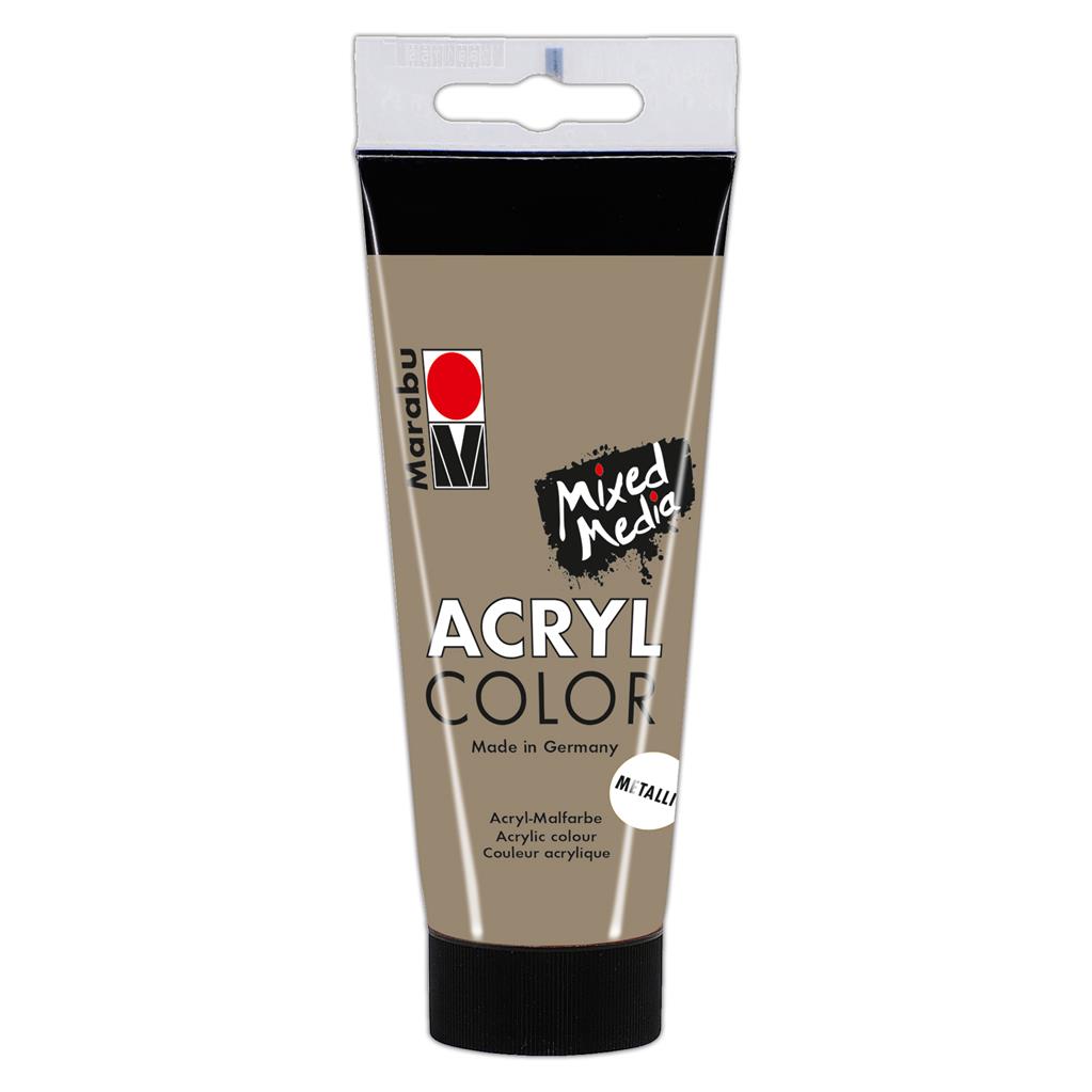 marabu acryl color acrylic paint metallic taupe