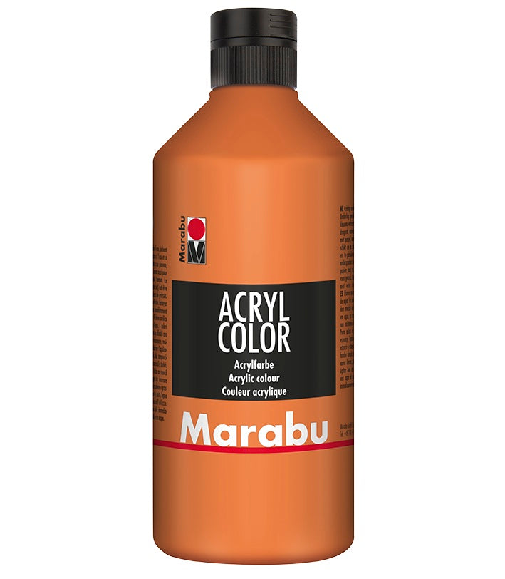 Marabu Acryl Color Acrylic Paint 500ml Orange