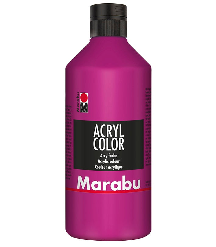 Marabu Acryl Color Acrylic Paint 500ml Magenta