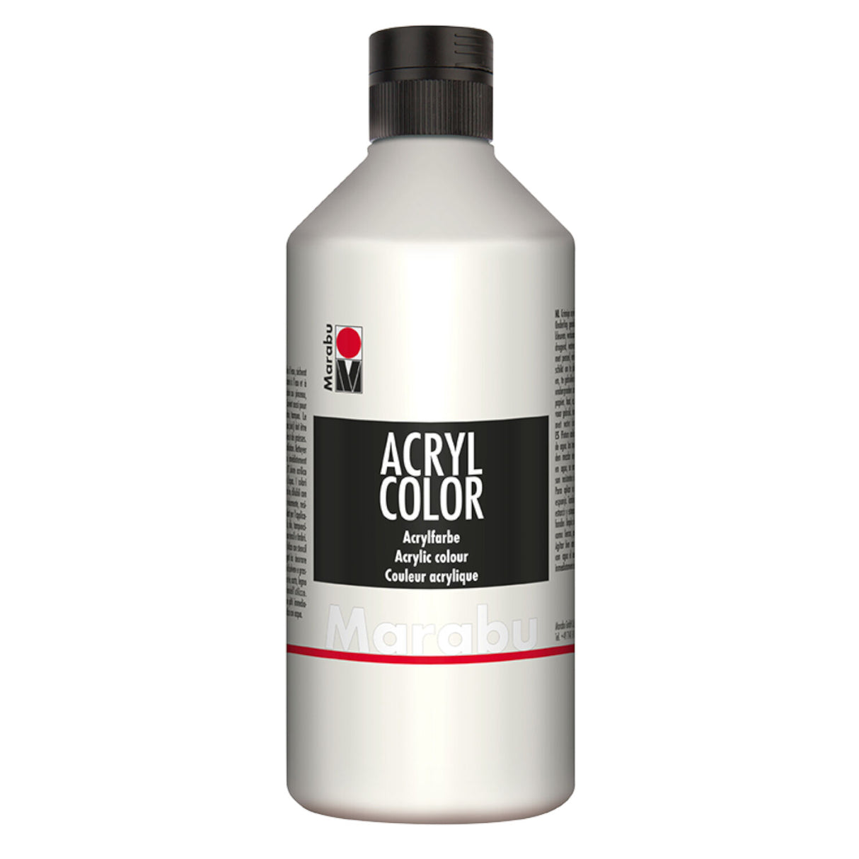 Marabu Acryl Color Acrylic Paint 500ml White