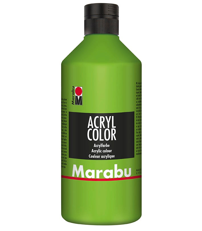 Marabu Acryl Color Acrylic Paint 500ml Leaf Green