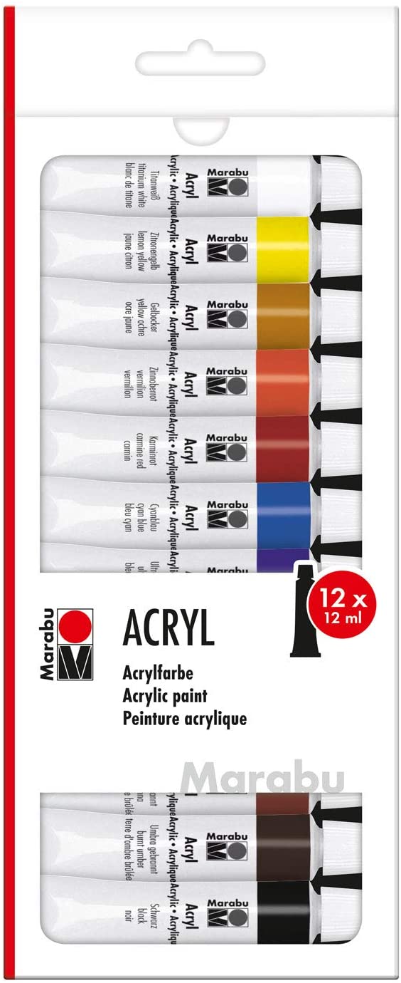 marabu acrylic paint set