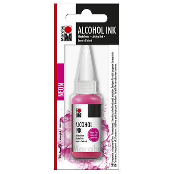Marabu Alcohol Ink 20ml Neon Pink