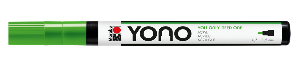 marabu yono marker pen bullet reseda