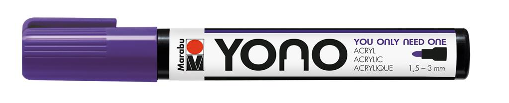 marabu yono marker pen bullet violet