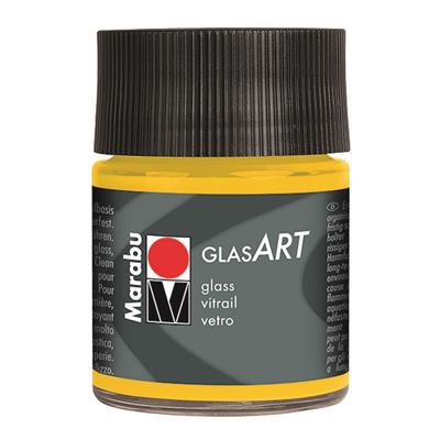marabu glasart paint yellow