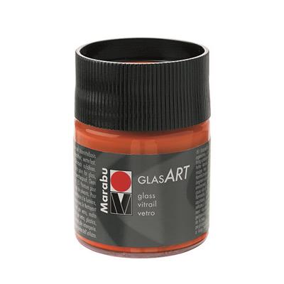marabu glasart paint yellow orange