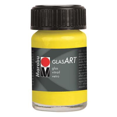 marabu glasart paint lemon