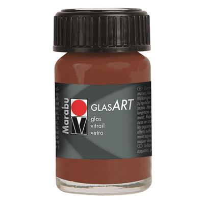 marabu glasart paint brown