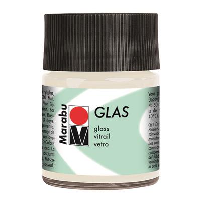 marabu glas paint white