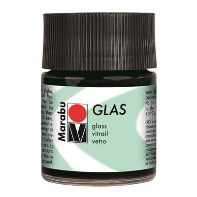 marabu glas paint black