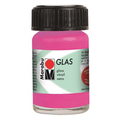 marabu glas paint pink