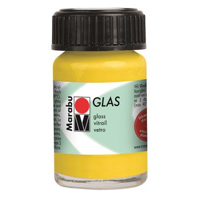 marabu glas paint sunshine yellow