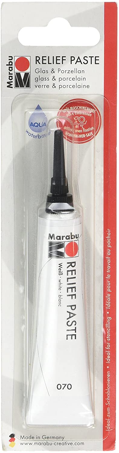 marabu relief paste white