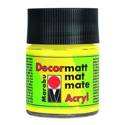 marabu decormatt arcylic paint lemon