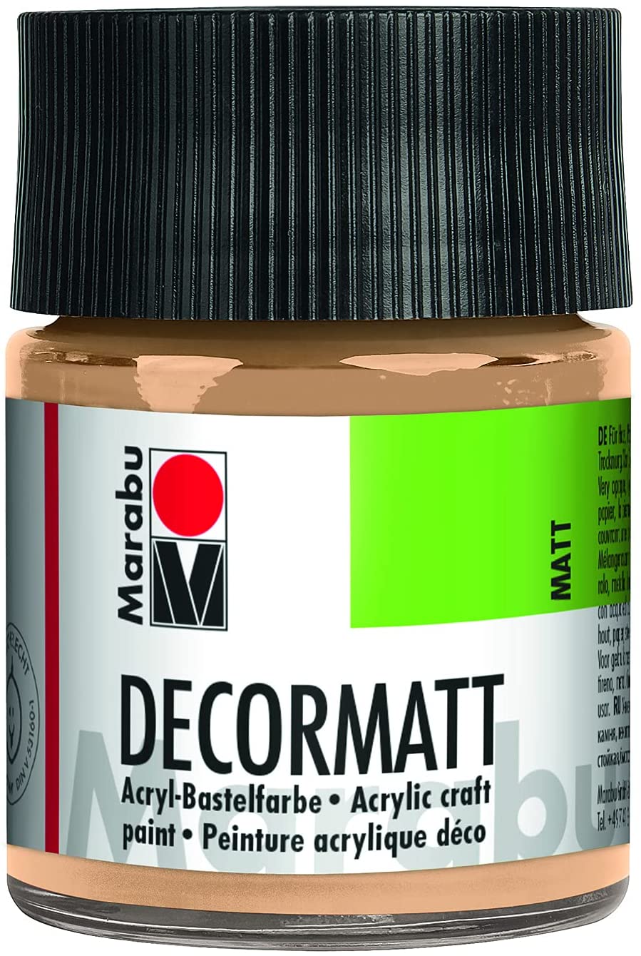 marabu decormatt arcylic paint flesh colour