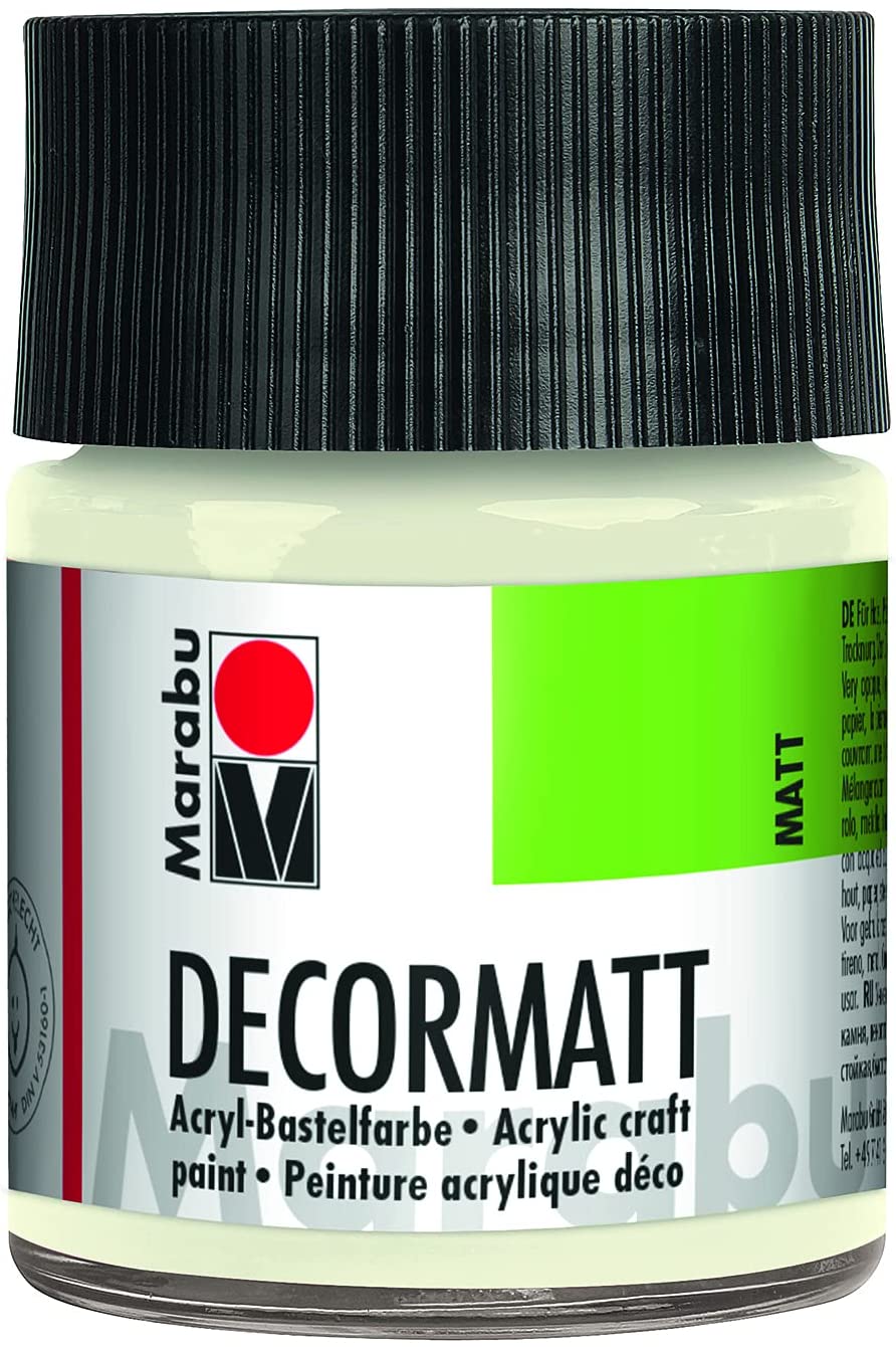 marabu decormatt arcylic paint white